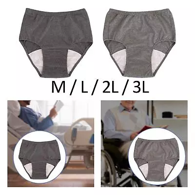 £11.16 • Buy Men Incontinence Underwear Waterproof Urine Underpants Washable Briefs For