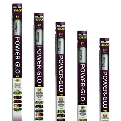 Powerglo T8 Fluorescent Light Bulb Tube Fish Tank Aquarium Lighting • $20.19