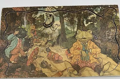 Vintage Michael Hague Childrens Puzzle Illustrations In The Wind In The Willows • $29.99