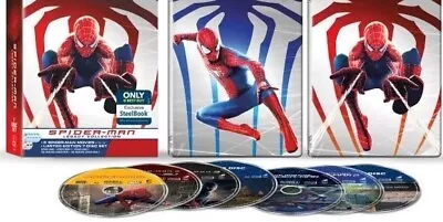 New Steelbook Spiderman Collection: 5 Films (Blu-ray) • $19.49