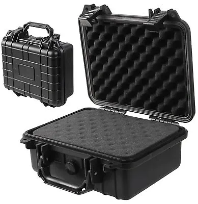 £106.83 • Buy Waterproof Hard Case With Foam Insert Audio Video Photo Equipment Transport Box