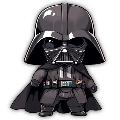 Darth Vader Star Wars Anime Funko Pop Style Vinyl Decal Sticker • $3.99