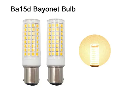 2pcs Ba15d B15 Led Light Bulb 102-2835 7W 110V Ceramics Light Warm White Lamp H • $10.99