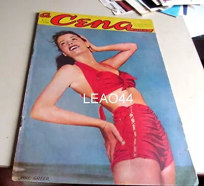 Scena Muda 1946 Jane Greer Amaral Gurgel Carmen Miranda Glenn Lena Horne Merle • $25