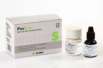 PRO BASE L C Glass Ionomer Liner Base16g Powder+12mL Liq Compare To 3M Vitrebond • $54.99