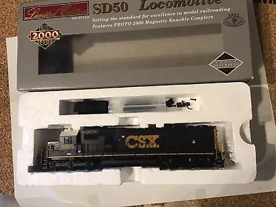Proto 2000 Ho Scale 30854 Diesel Locomotive SD50 CSX N.8663 DCC Ready Boxed • £99.50