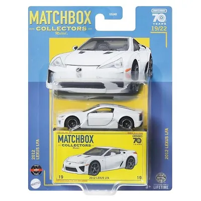 Matchbox Premium Collector Series - 2012 Lexus LFA Kids Car Toy Ages 3+ - Mattel • £11.99