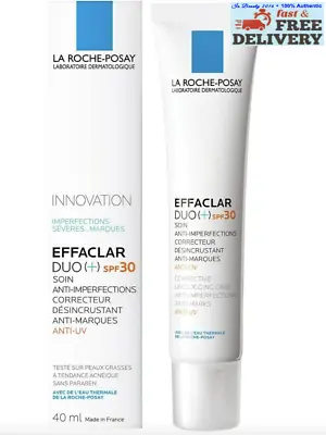 La Roche-Posay Effaclar Duo[+] Anti-Marks Cream SPF30 40ml Exp 05/ 2025 NIB • $29.50