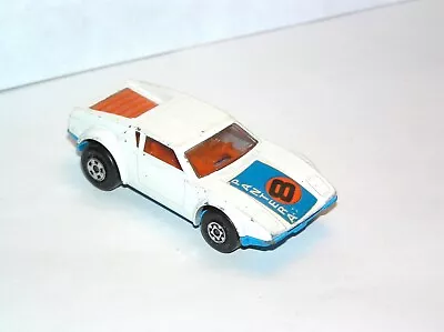 VIntage Superfast Matchbox #8 De Tomaso Pantera **PINK LIGHT SPECIAL** • $4