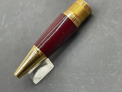 Montblanc LeGrand Burgundy Bordeaux Gold Resin Rollerball Grip Section 162R • $55