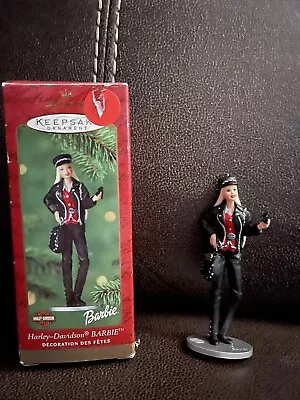 Hallmark Keepsake 2000 Harley-Davidson Barbie Christmas Ornament • $5.99