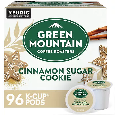 Green Mountain Coffee Roasters Cinnamon Sugar Cookie K-Cup Pods 96 Count • $49.99
