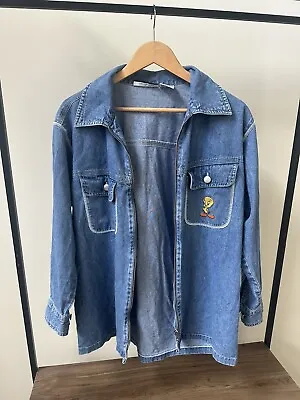 Warner Brothers Denim Jacket Tweety Bird - Vintage 90s • $65