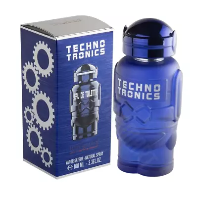 Linn Young Techno Tronics  100ML EDT SPRAY UNISEX  NEW BOXED & SEALED • £18.99