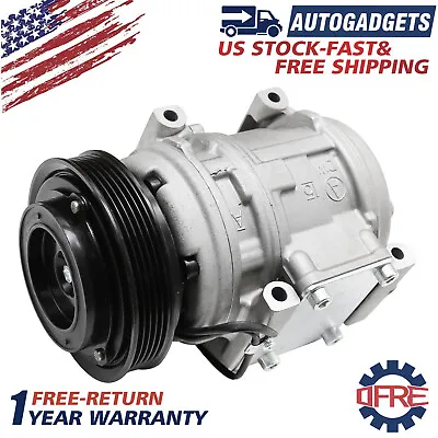 A/C Compressor W/Clutch 4711169 For 1990 1991 1992-1997 Toyota Corolla 1.6L 1.8L • $105.31