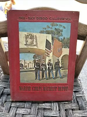 1965 Marine Corps Recruit Depot MCRD San Diego USMC Yearbook Plt. 201 • $34.99