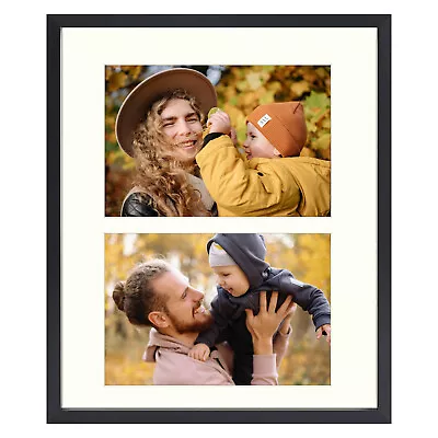 Collage Picture Frame For Multiple Size Photos Aluminum Metal Molding Black/Gold • $19.99