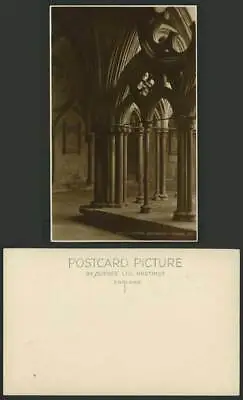 Wiltshire Judges Old Photo Postcard SALISBURY Cloisters • £0.99