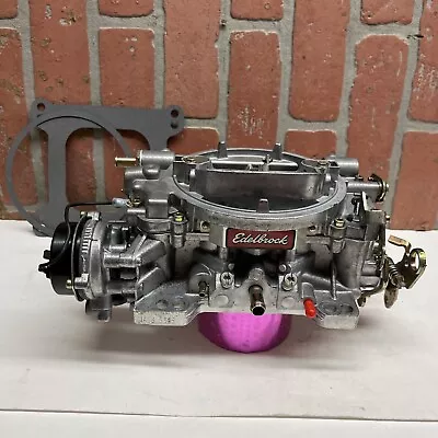 Edelbrock 1406 Performer Series Carburetor CARB 600 CFM 4BBL ELECTRIC CHOKE • $189.95