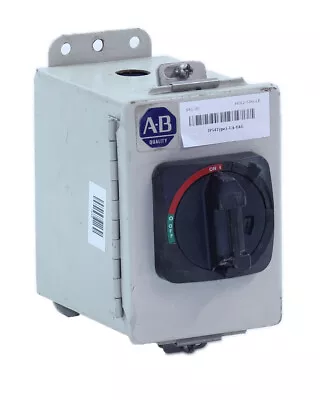 Hoffman IP54-Type1 Motor Disconnect Switch Enclosure 10/8 AWG Max 1/3 Phase 600  • $80