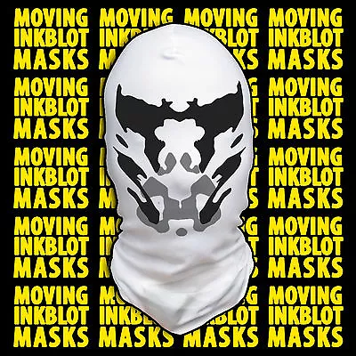 Halloween Costume Rorschach Moving Inkblot Mask - Loonatic • $32.50