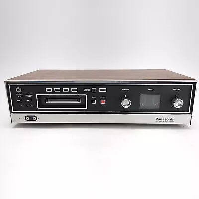 Vintage Panasonic 8 Track RS-806US Cassette Retro Deck Record Wood Grain Japan • $68.99