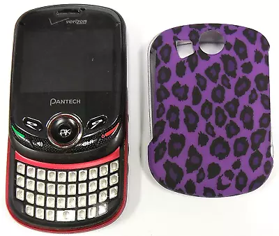 Pantech Jest 2 II TXT8045 - Black And Red ( Verizon ) Very Rare Phone - READ • $25.49