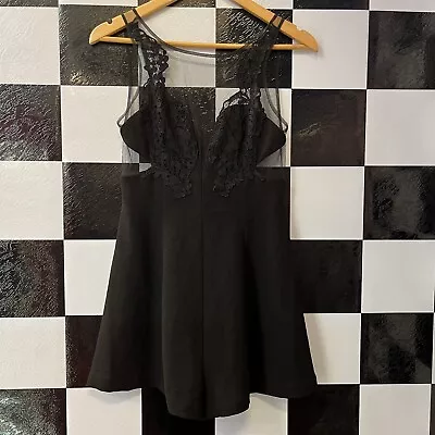 Black Lace Alice McCall Playsuit • $40