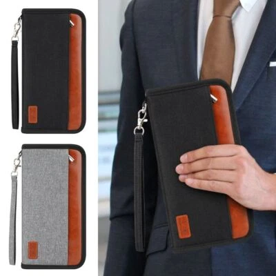 $26.60 • Buy RFID Blocker ID Card Holder Passport Holder Travel Wallet Document Organizer