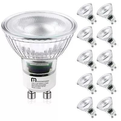 GU10 LED Light Bulbs Dimmable 2700K Soft White 5.5W 50 Watt Equivalent Full G... • $69.27
