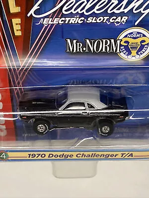 1970 Dodge Challenger T/A V-B In Black Muscle Car Mr. Norm’s HO Slot AW SC385 • $20