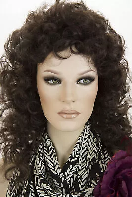 Feminine And Dramatic Long Curly Ringlets Layered Gypsy Style Wig • $50.99