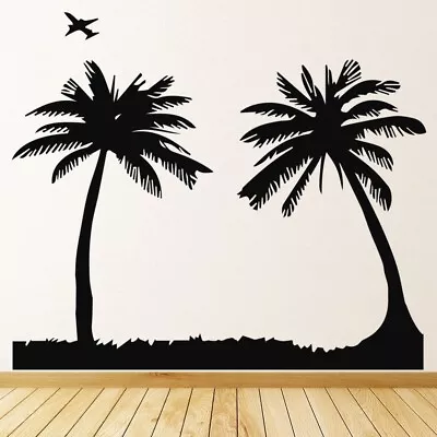 Palm Trees Beach Wall Sticker WS-32827 • $36.27