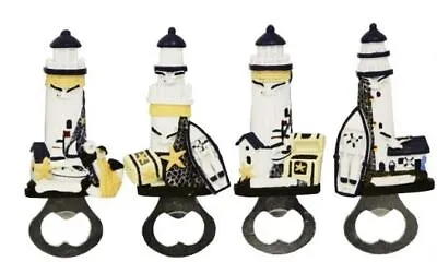 Novelty Light House Magnetic Bottle Opener Fridge Magnet Bar Accessory Gift • £3.69