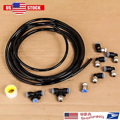 Push Lock One Touch Vacuum Line Fitting Kit For Universal Turbo Vehicle 1/8thNPT • $25.94