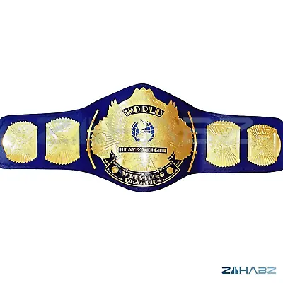 Blue Winged Eagle Belt World Heavyweight Wrestling Championship Adult Brass 2mm • $232.10