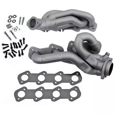 BBK 1615 Headers Equal Length Shorty Steel Chrome Ford Mustang 4.6L SOHC Pair • $469.99