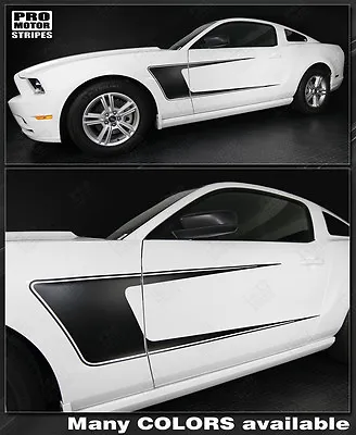 Ford Mustang 2005-2014 Side Accent C-Stripes Decals (Choose Color) • $100.32