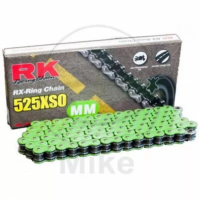 RK X-RING GREEN 525XSO/108 CAGIVA 1000 Navigator RIVET CHAIN 2000-2001 • £160.43