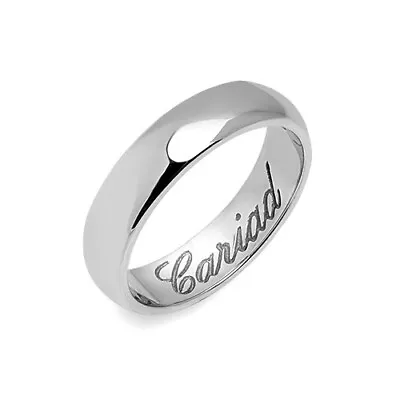 £730 • Buy NEW Welsh Clogau White & Rose Gold 18ct 5mm Windsor Wedding Ring SIZE Z + 2