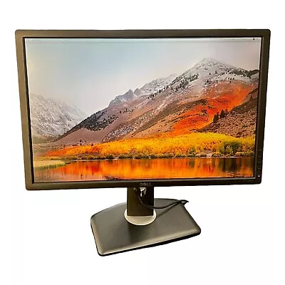 Dell U2412MB Black  24  LCD LED Monitor 1920x1200 - DVI VGA Ports W/cables • $79.99