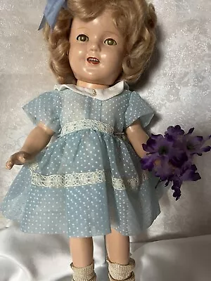 Antique / Vintage Shirley Temple Composition Doll ~ Darling! 13 Inch • $69