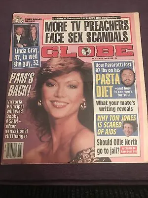 Globe 1988 Dallas Linda Gray Victoria Principal Tom Jones Patrícia Neal • £4.99