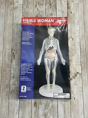 Skilcraft Visible Woman Anatomy Kit NEW Factory Sealed Vintage 74623 Model Kit • $49.95