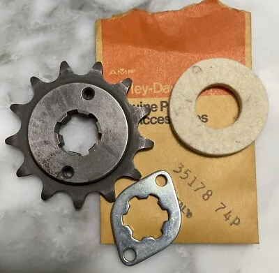 Harley Aermacchi 1976 SS250 ONLY NOS 13 Tooth Sprocket Kit • $34.23