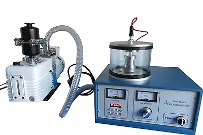 Plasma Sputter Coater Inclu. Vacuum Pump A Gold Target  & Two-year Warranty!!! • $6800