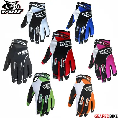 Wulfsport Kids Cub Stratos Trials Motocross Quad Bike Dirt MX Gloves • £11.43