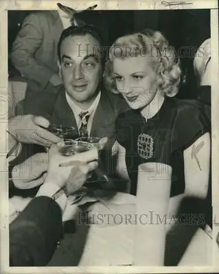 1946 Press Photo Dolores Moran And Ben Bogeaus Celebrate Marriage - Lrx21676 • $23.88
