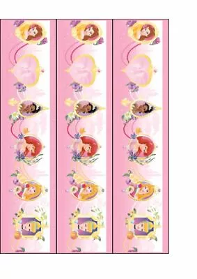 £3.53 • Buy Disney Princess Edible Birthday Cake Icing Strips Strip | Cake Ribbon