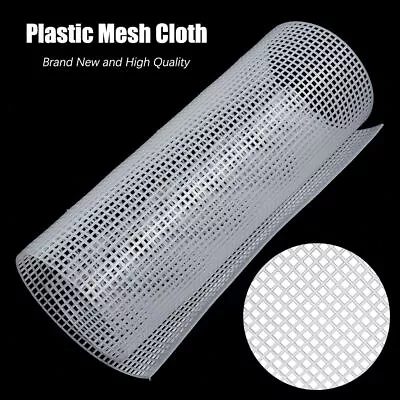 Handcraft Craft Supplies Plastic Mesh Cloth Bag Rug Hook Bags Thread Hook • $13.35